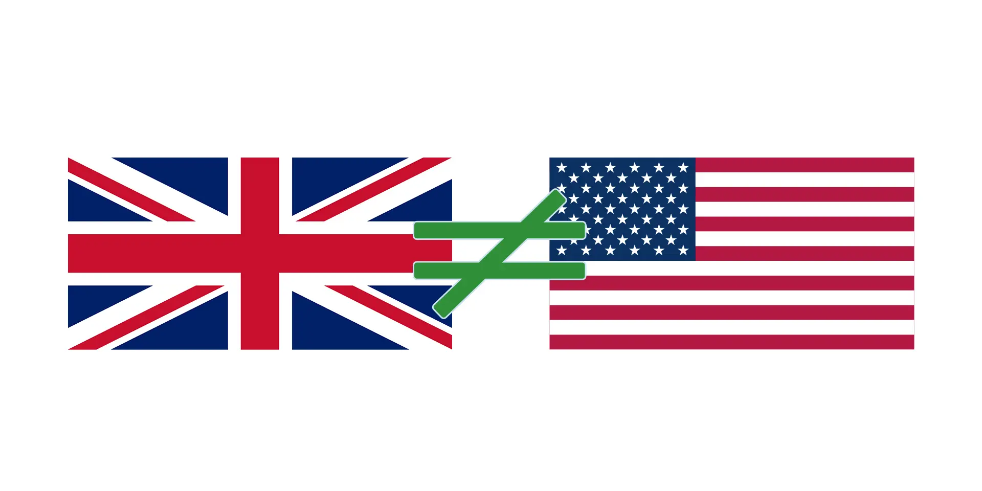 Qué diferencia hay entre inglés británico y americano