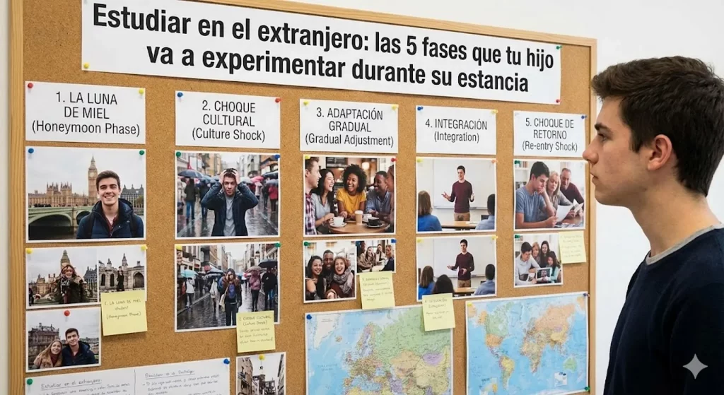 las 5 fases que tu hijo va a experimentar durante su estancia